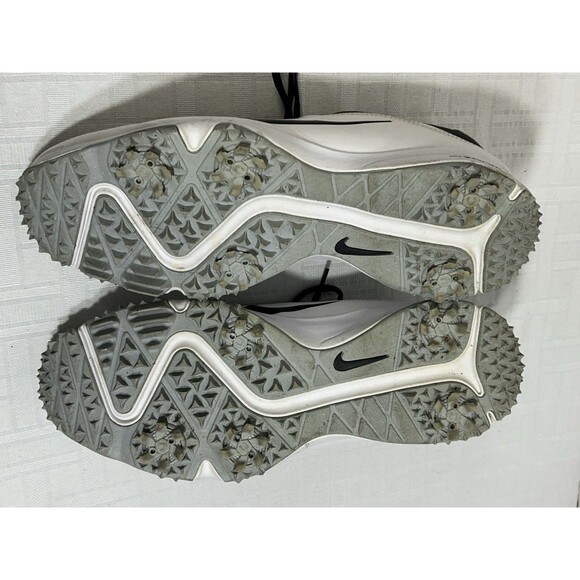 Nike Air Zoom Rival 5 878957-100 Men 10.5 Sneaker Black White Leather Golf Shoes main image 5